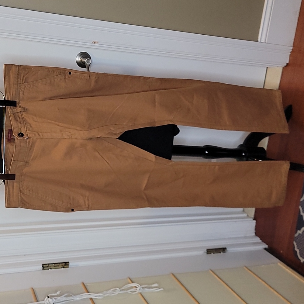 Slim fit khaki jeans